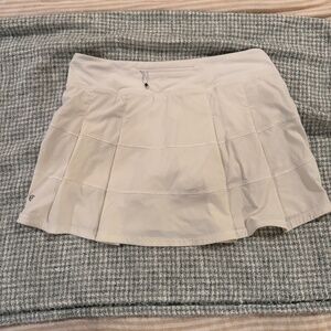 Lululemon Cream Athletic Skirt Size 8